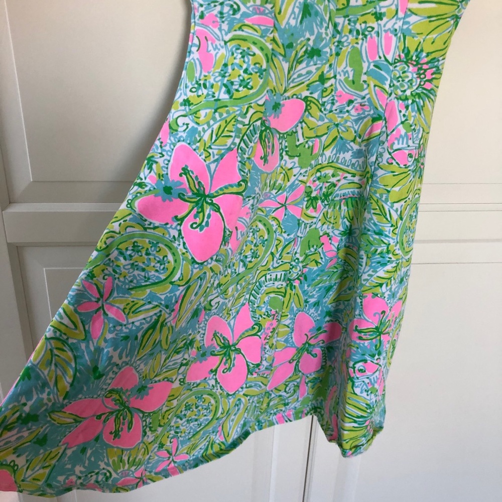 Lilly Pulitzer fit and flare dress - Picture 3 of 8